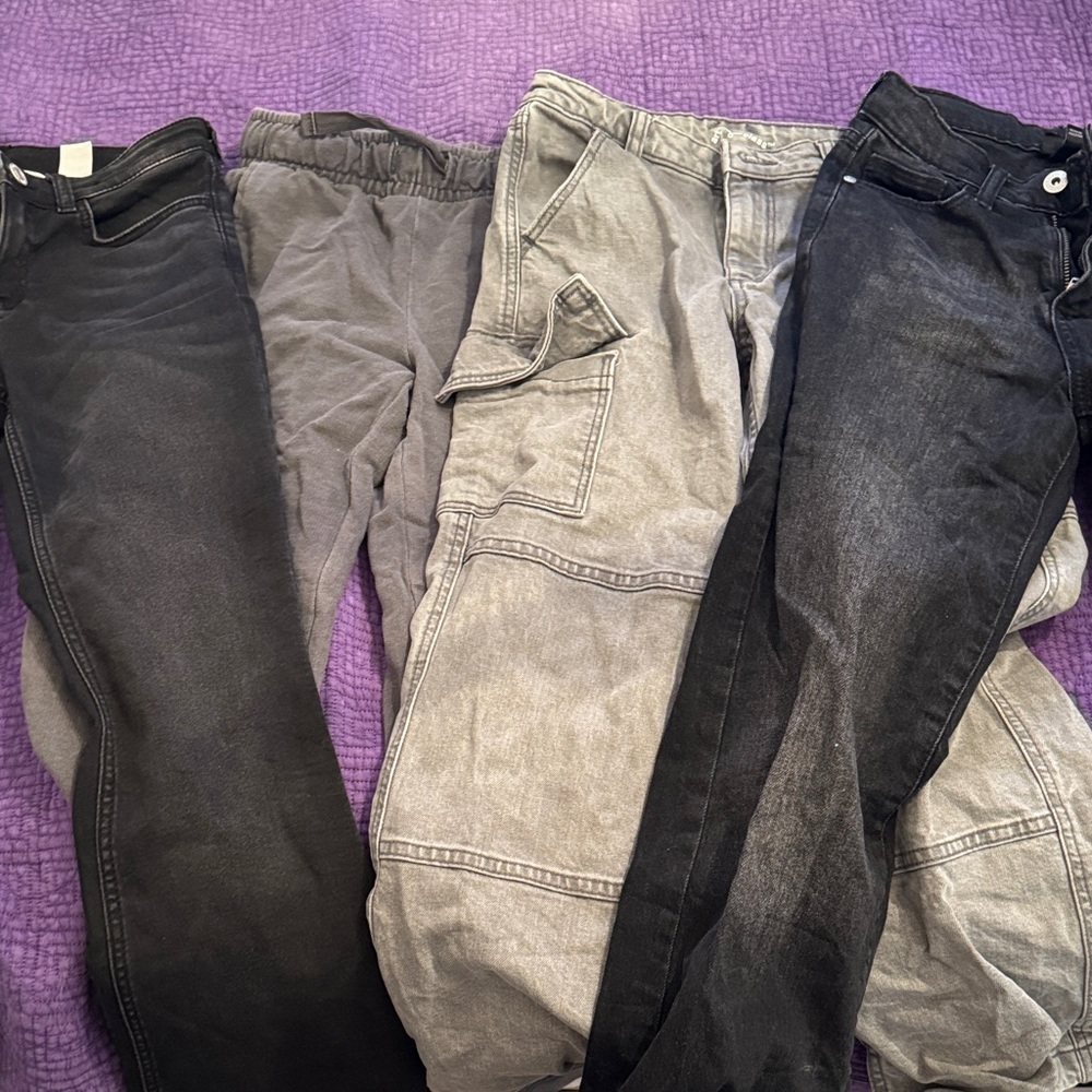 Target art class Black and Gray Jeans Collection